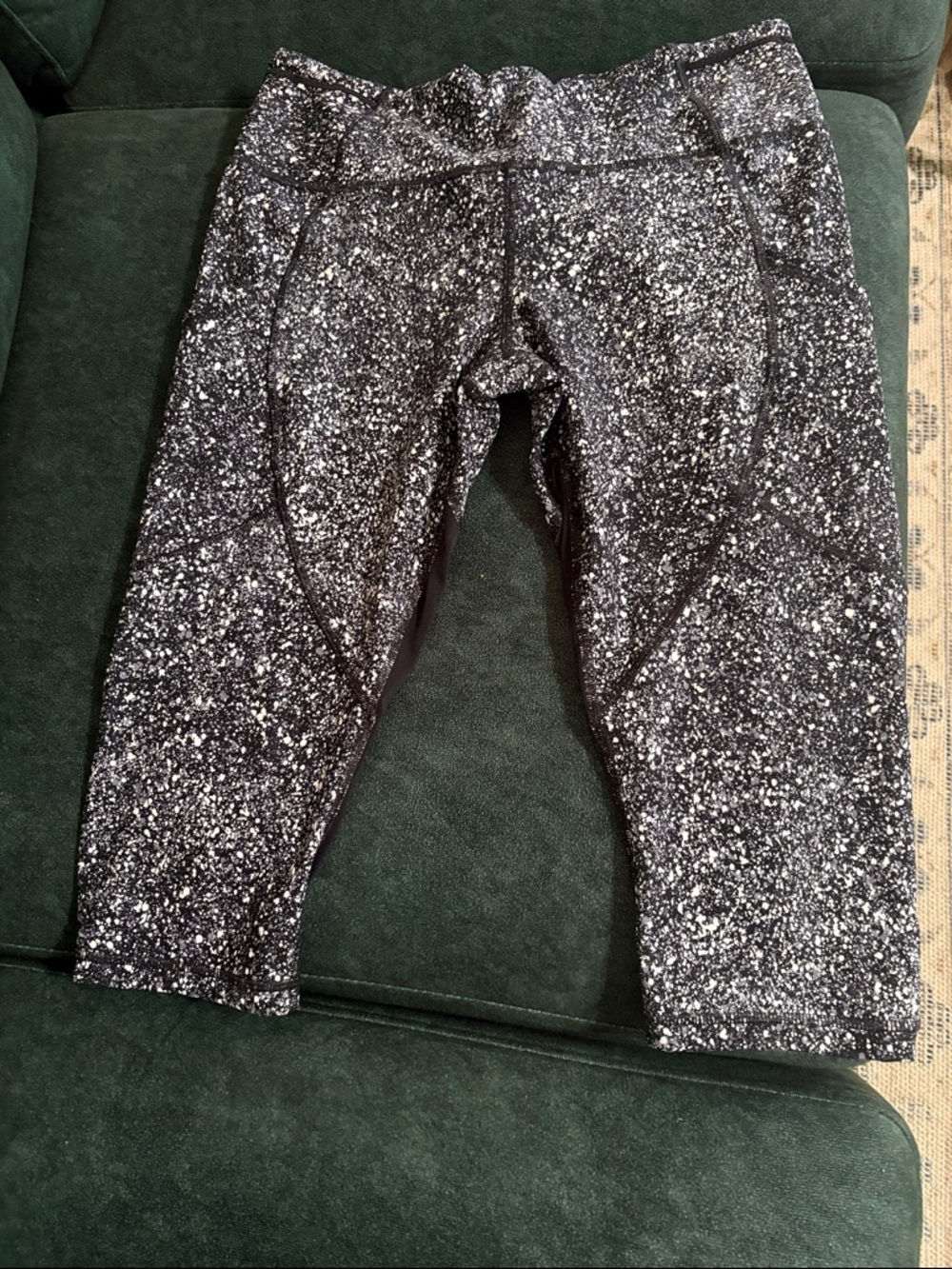 Lululemon 17” crop legging. See measurements